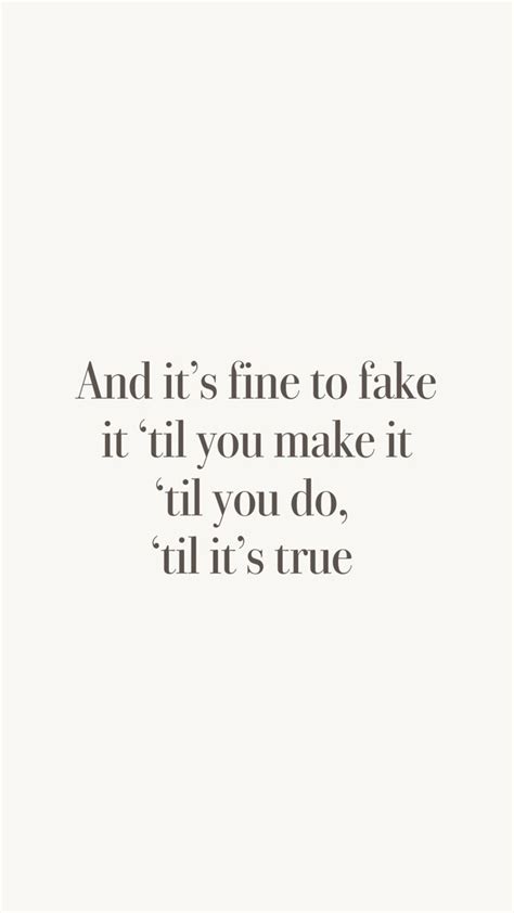 watch fake it till we make it|fake it till you make it lyrics.